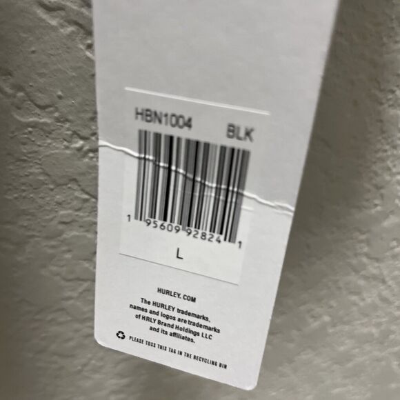 Hurley Women One Piece Long Sleeve Front Zip Swimsuit Large Black HBN1004 - Picture 2 of 8